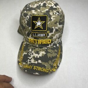 United States Army Retired Hat. Brand New Base ball Cap Army Strong